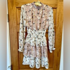 Floaty spring dress by Storia, size S